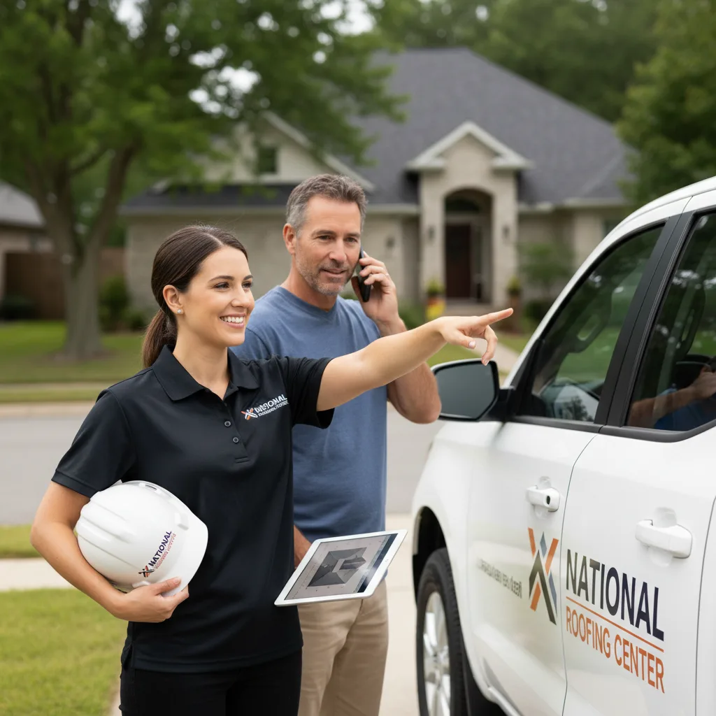 National Roofing Center customer support in Calhoun